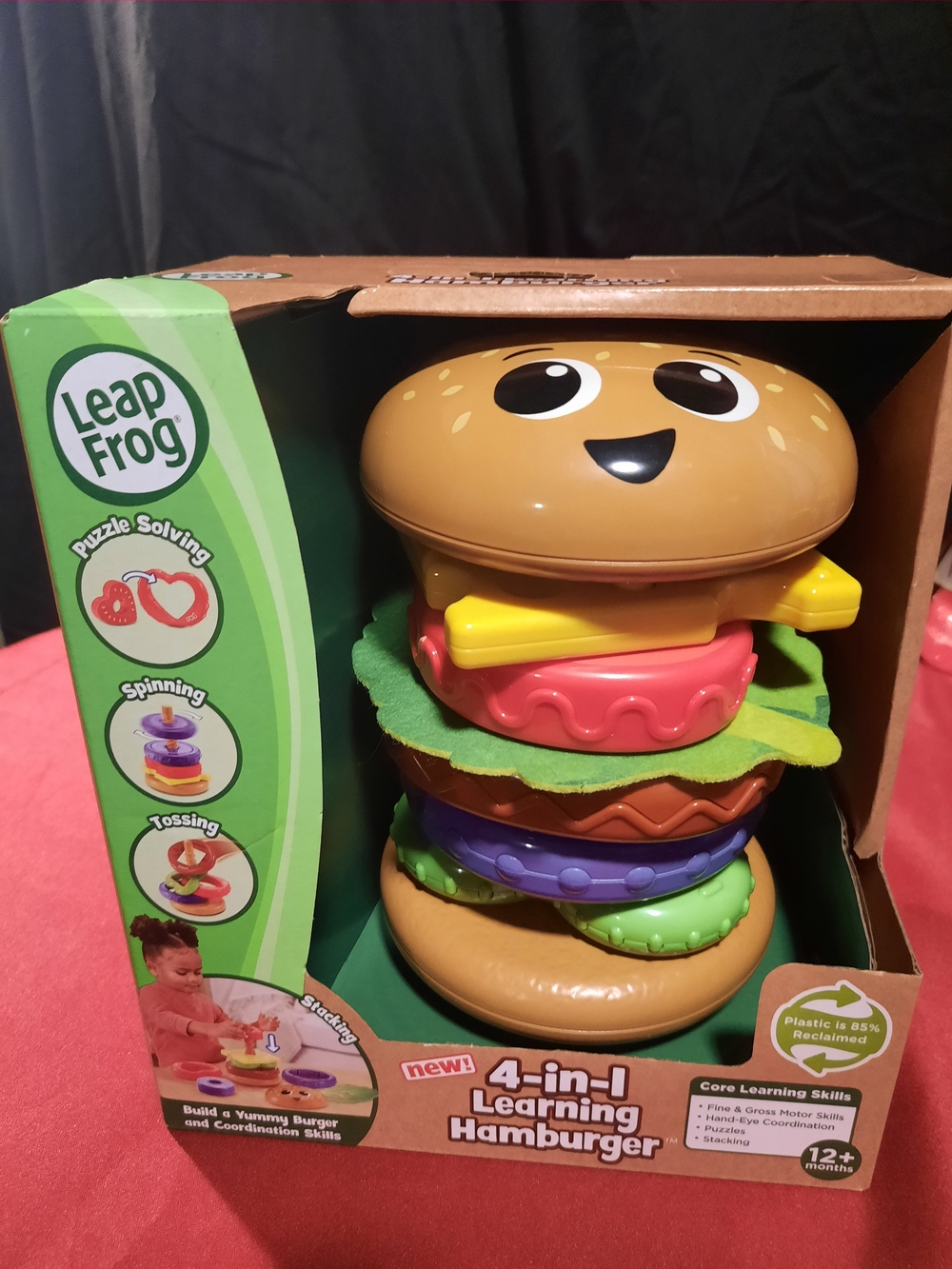 LeapFrog 4-in-1 Learning Hamburger New In Box